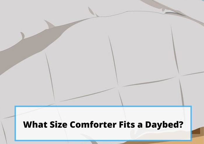 what size comforter fits a daybed